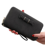 Bowknot Style Women Wallets South Korea Trend Female Long Wallet Fashion Leisure Purse Feminina Carteira Free Shipping LP210Z Bowknot Style Women Wallets South Korea Trend Female Long Wallet Fashion Leisure Purse Feminina Carteira Free Shipping LP210Z