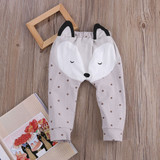 Bottom Harem PP Pants Trousers Baby Boys Girls Newborn Infant Baby Boys Girls Pants Casual Long Cute Animals Fox
