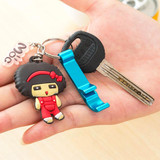 Bottle Opener Key Ring Keyring Chain Metal Beer Bar Tool key ring claw