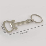 Bottle Opener Ledifly New Design Guitar Beer Bottle Can Opener Alloy Hangings Ring Keychain Tools Household Gifts