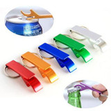 Bottle Opener Aluminum Key Ring Chain Keyring Keychain Metal Beer Bar Tool Claw