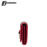 BOSTANTEN Hasp Genuine Leather Women Wallets Long Ladies Purse Coins Brand Designer Clutch Wallet Money Bag Female Card Holder