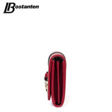 BOSTANTEN Hasp Genuine Leather Women Wallets Long Ladies Purse Coins Brand Designer Clutch Wallet Money Bag Female Card Holder
