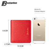 Bostanten 2017 New Genuine Leather Wallet Women Luxury Brand Small Wallet Female Hasp Card Holder Short Lady Coin Purse Fashion