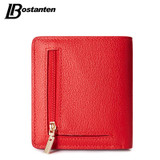 Bostanten 2017 New Genuine Leather Wallet Women Luxury Brand Small Wallet Female Hasp Card Holder Short Lady Coin Purse Fashion