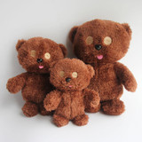 2016 New 20cm Brown Color Soft Bob's Stuffed Plush Toy Teddy Bear Baby Kids Friend Dolls