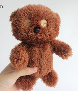 2016 New 20cm Brown Color Soft Bob's Stuffed Plush Toy Teddy Bear Baby Kids Friend Dolls