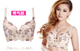 2016 Hot Fashion Women Sexy Bra Underwear 32-38 A-D Lace Push Up Deep V Bra Women Embroidery Plus Size Bra Women Sexy Bra