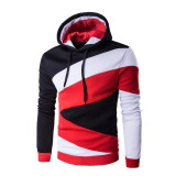 2016 Hoodies Men Sudaderas Hombre Hip Hop Mens Brand Oblique Zipper Button Hoodie Sweatshirt Slim Fit Men Hoody 3XL