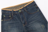 2016 high quality Retro Teenage Men Jeans Slim Straight Pants Spring and summer Casual Loose Pants Brand biker jeans Streetwear