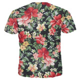 Mr.1991INC Beautiful Flowers Print T-shirt For Men/Women Summer Tees Quick Dry 3d Tshirts Tops Fashion