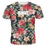 Mr.1991INC Beautiful Flowers Print T-shirt For Men/Women Summer Tees Quick Dry 3d Tshirts Tops Fashion