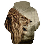 Mr.1991INC Autumn Winter Fashion Lion Ancient Digital Printing Men/Women Hooded Hoodies Cap Windbreaker Jacket 3d Sweatshirts