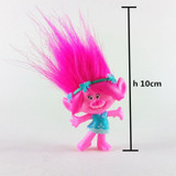Movie Trolls Figures Poppy Branch Gift Toys Movie Characters Poppy Troll Christmas Birthday Kids Figurines Doll Poupee Cute Toy