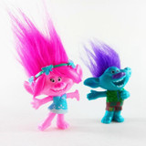 Movie Trolls Figures Poppy Branch Gift Toys Movie Characters Poppy Troll Christmas Birthday Kids Figurines Doll Poupee Cute Toy