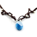 Movie Original vaiana Moana princess Handmade Braided Leather Rope Necklace Pendant cosplay model action figure toy for kid gift