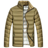 Mountainskin Winter Men's Jackets &amp; Coats 4XL Casual Solid Parkas Men Outerwear Stand Collar Male Jackets Brand Clothing SA380