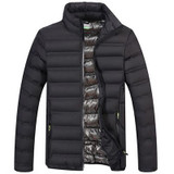 Mountainskin Winter Men's Jackets &amp; Coats 4XL Casual Solid Parkas Men Outerwear Stand Collar Male Jackets Brand Clothing SA380