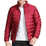 Mountainskin Winter Men's Jackets &amp; Coats 4XL Casual Solid Parkas Men Outerwear Stand Collar Male Jackets Brand Clothing SA380