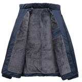 Mountainskin Thick Winter Coats Men's Jackets 4XL Fleece Casual Parkas Men Outerwear Solid Male Jackets Brand Clothing SA348