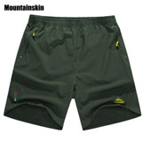 Mountainskin Summer Men's Quick Dry Shorts 8XL 2017 Casual Men Beach Shorts Breathable Trouser Male Shorts Brand Clothing SA198