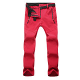 Mountainskin New Men Women's Winter Pants Waterproof Men Fleece Pants Women Warm Casual Trousers Brand Men Clothing LA579