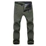 Mountainskin New Men Women's Winter Pants Waterproof Men Fleece Pants Women Warm Casual Trousers Brand Men Clothing LA579