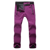 Mountainskin New Men Women's Winter Pants Waterproof Men Fleece Pants Women Warm Casual Trousers Brand Men Clothing LA579