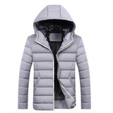 Mountainskin Mens Winter Jackets Casual Warm Thick Coats Hooded Solid Thermal Parkas Waterproof Jacket Brand Men Outerwear LA479
