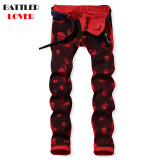 Motor Skull Jeans Men Fear of God Biker Jeans Cotton Trousers Mens Hip Hop Ripped Jeans Pant Male Casual Luxury Brand Slim Pants Motor Skull Jeans Men Fear of God Biker Jeans Cotton Trousers Mens Hip Hop Ripped Jeans Pant Male Casual Luxury Brand Slim Pants