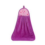 Mosunx Busines Hand Towel Soft Plush Hanging Wipe Bathing Towel