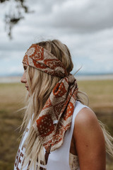 Moroccan Tile Printed Headscarf