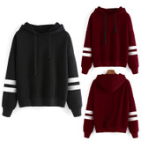 2017 New Autumn Print Design Long Sleeve Women Hoodies Sweatshirts Hooded Female Jumper Women's Tracksuits sportswear