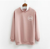 2017 New Autumn Hoodies Sweatshirt Women Casual Kawaii Print Letter Sweatshirt for Women Long Sleeve Hoodie Moletom Feminino