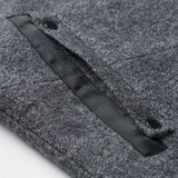 2017 new autumn and winter style men woolen coat fashion business casual hooded slim men's solid wool windbreaker jacket M-3XL
