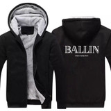 2017 new autumn and winter hoodies cotton fleece thickening Ballin Amsterdam Graphic Unisex sweatshirt long sleeve hoodie