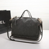 2017 New Arrive Women's Shoulder Bag Nubuck Leather Vintage Messenger Bag Motorcycle Shoulder Bags Women's Bag