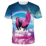2017 New Arrive 3d Fashion Clothing Women Men tees Into the Rainbow T-Shirt psychedelic Colorful t shirt Summer Style camisetas