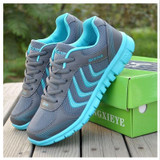 2017 New Arrivals Women Shoes Breathable Women Casual Shoes Fashion Shoes Woman Flats Lace Up Shoes tenis Blue