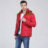 2017 new arrival winter male down coat jacket with hood casual fashion plus size XL- 4XL 5XL 6XL 7XL 8XL 9XL 10XL 11XL 12XL 13XL