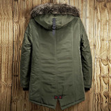 2017 New Arrival Winter Jacket Men Long Design Warm Thicken Coats Male Fashion Fur Collar Hooded Parkas Men's Windbreak Outwear