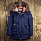 2017 New Arrival Winter Jacket Men Long Design Warm Thicken Coats Male Fashion Fur Collar Hooded Parkas Men's Windbreak Outwear