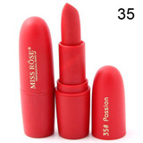 MISS ROSE Matte Long-lasting Lipstick Lips Makeup Cosmetics Waterproof Pintalabios Batom Mate Lip Gloss Rouge A Levre Labial