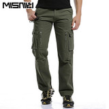 MISNIKI Good Quality Military Cargo Pants Men Hot Camouflage  Cotton Men Trousers  7 Colors