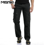 MISNIKI Good Quality Military Cargo Pants Men Hot Camouflage  Cotton Men Trousers  7 Colors
