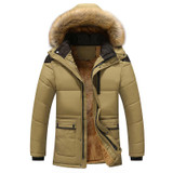 MISNIKI 2017 Hot Hooded Mens Winter Jackets Parka Casual Warm Winter Coat Men