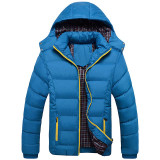 MISNIKI 2017 Autumn Winter Jacket Men Casual Slim Hooded Winter Coat Male Warm Parka Hombre
