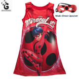 Miraculous Ladybug Girls Dress Kids Party Dress For Girls Brand Princess Dresses Cosplay Costumes Halloween Christmas Marinette