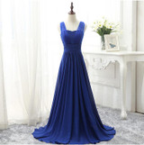 Mint Green Bridesmaid Dress Royal Blue Pink Party Dresses Chiffon Floor Length Vestido De Festa Cheap Bridesmaid Dress Under 50