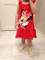 Minnie Mouse Dress Baby Girl Minnie DressKid Kitty Cat Party Dresses Summer Dress Vestido Minnie Robe Fille Enfant 6M-5Y